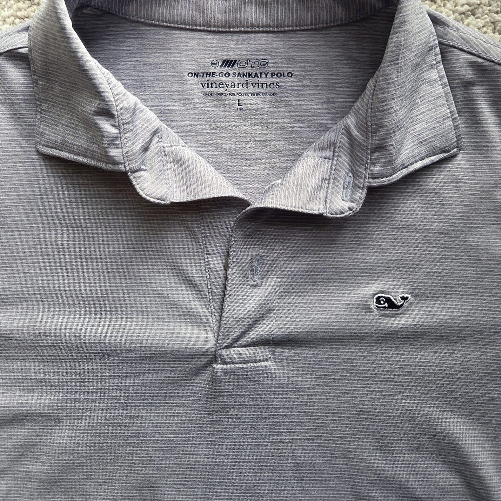 Vineyard Vines Boy's Striped Polo Shirt